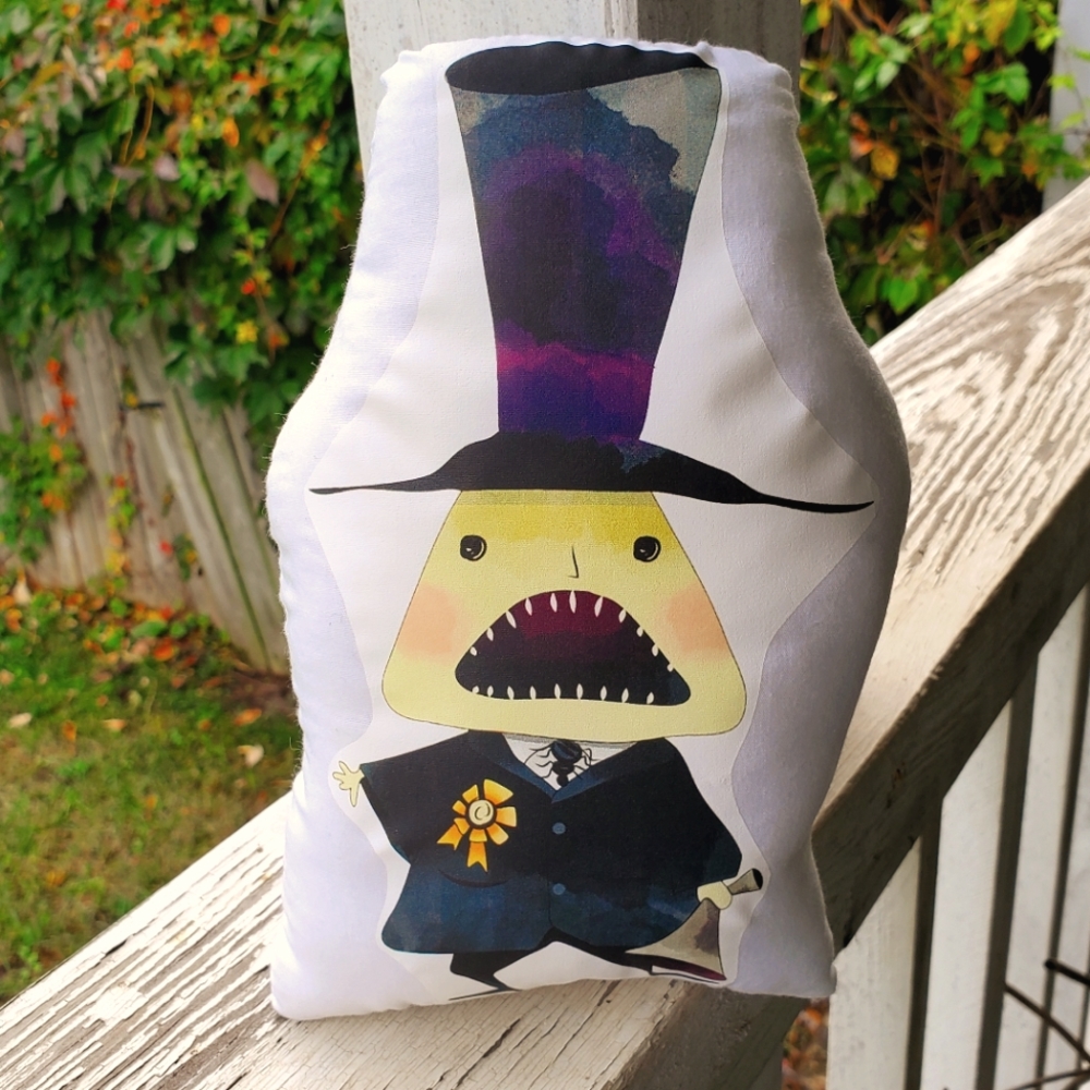 Halloweentown Mayor Pillow Pal. New.